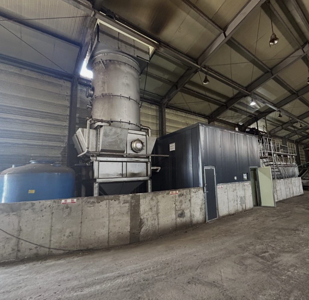 超急速発酵資源化プラント Kemtech OKの実機